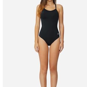Baleaf Women's Classic Black One-Piece Swimsuit